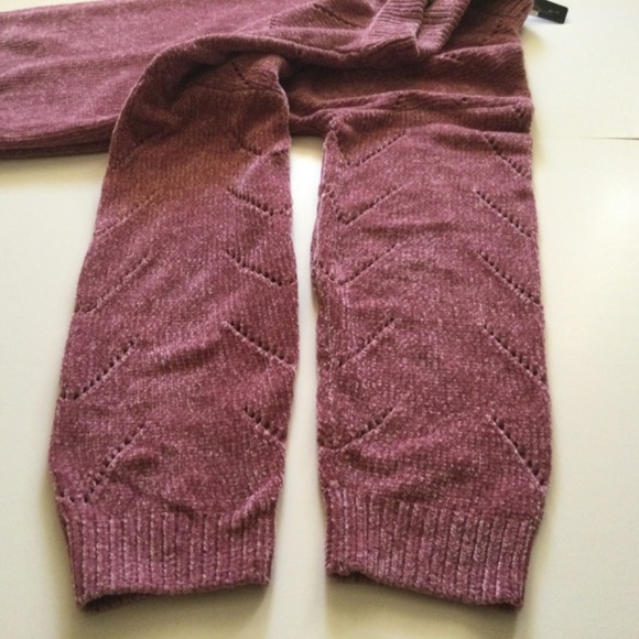 Velvet Heart Pink Chenille Pointelle Sweater Size S NWT, Very Soft and C… - Picture 9 of 14